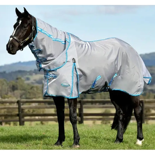 WeatherBeeta ComFiTec Hexi Shield Combo Neck  Fly Rug Tough Durable Nylon Mesh