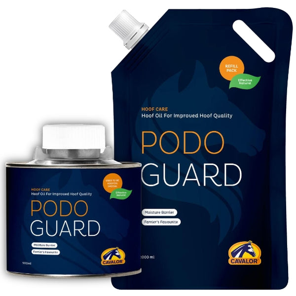 Cavalor Podoguard Antibacterial Hoof Oil For Fragile/Cracked/Sensitive Hooves