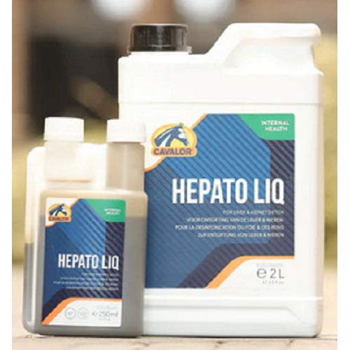 Cavalor Hepato Liq 250ml/2000ml Feed for Supporting Liver Function Supplement