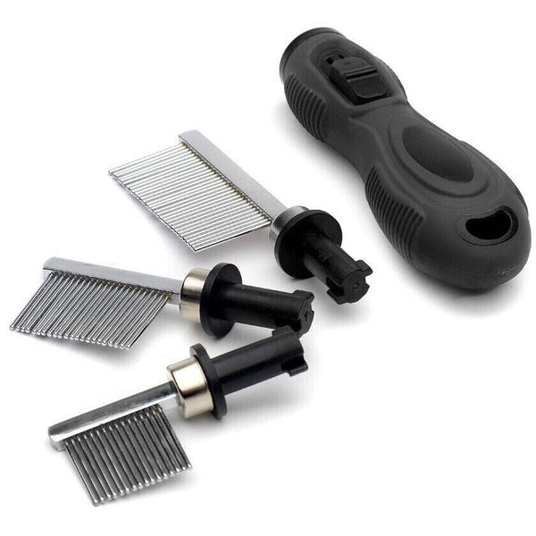 Supreme Products Quarter Marking Comb Set With 3 Interchangable Heads 25/35/50mm