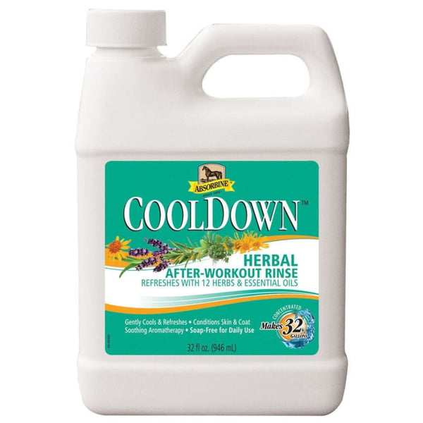 Absorbine Cooldown Gentle Refreshing Cooling Horse Wash For After Exercise 946ml