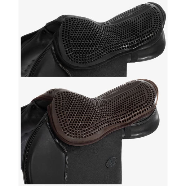 Acavallo Cushion Ride Gel Out Seat Saver Comfy Saddle Security Black/Brown 20mm