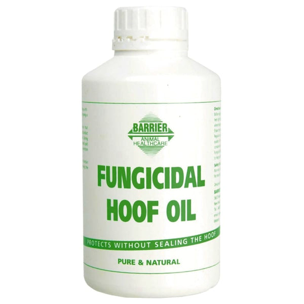 Barrier Fungicidal Hoof Oil Non-Sealing Anti-Fungal Brittle Split Hooves Gloss