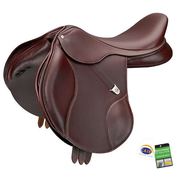 Bates Elevation DS + Deep Seat Close Contact Adjustable Saddle CAIR Black/Brown