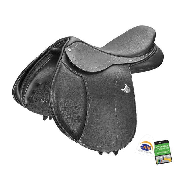 Bates Hunter Jumper Adjustable Hunting Jumping Hunt Saddle CAIR Black/Brown