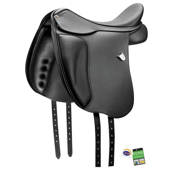 Bates Icelandic Adjustable Deep Seat Close Contact Performance Saddle CAIR Black