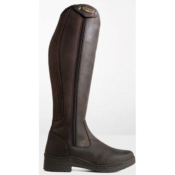 Brogini Monte Cervino Winter Long Country Riding Boots With Warm Faux Fur Lining