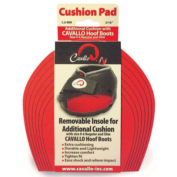 Cavallo 2 x Cushion Pads Simple Sport Trek Hoof Boot Comfort Shock Absorb 5/10mm