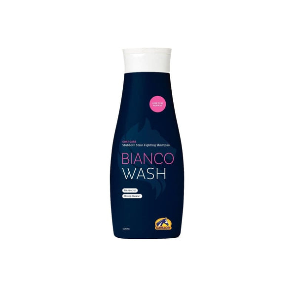 Cavalor Bianco Wash Skin Friendly Shampoo For All Coats Shine Enhancing 500ml