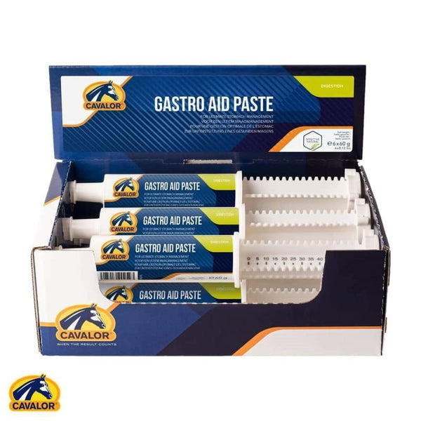 Cavalor GASTRO AID 8 Paste - 6 x 50g Syringes Stomach/Ulcer Gastric Supplement