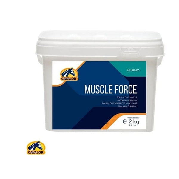 Cavalor Muscle Force 2kg/5kg Nutrition for Natural Muscle Development Supplement