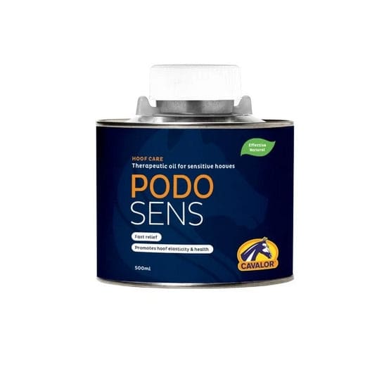 Cavalor Podosens High Specification oil for Sensitive Hooves promotes elasticity