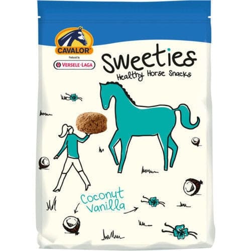 Cavalor Sweeties Horse and Pony Healthy Treats Coconut and Vanilla Resealable 750g