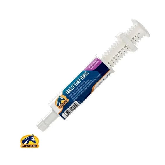 Cavalor Take It Easy Forte Syringes Calmer Reduce Stress Reactions Supplement