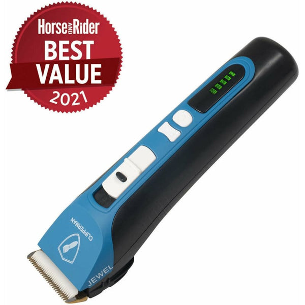 Clipperman Jewel Trimmer Cordless Battery Clipper Low Noise for Nervous Horses