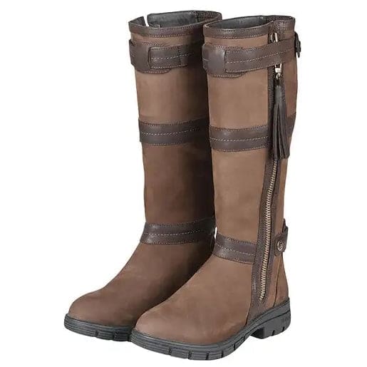 Dublin Erne Boots Womens Breathable Waterproof Leather Country Boots Brown UK3-9