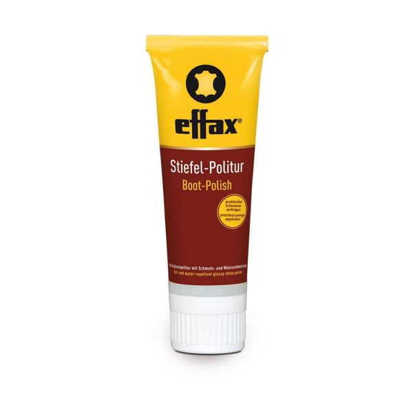 Effax Black Boots Polish With Integrated Sponge Rejouvinating High Shine 75ml