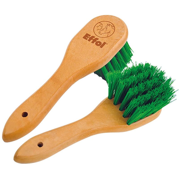 Effol Hoof Brush Extra Long Beechwood Handle Specially Angled Bristles