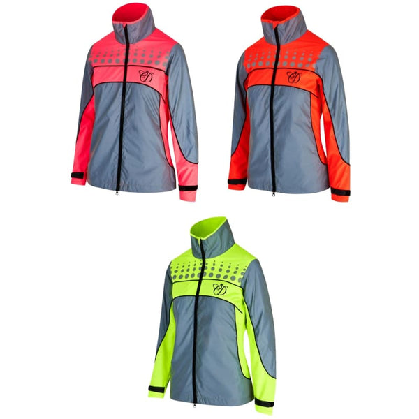 Equisafety Mercury Riding Jacket Waterproof Reflective Fluorescent Hi Vis Coat