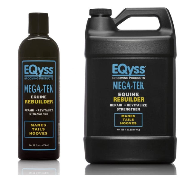 Eqyss Mega-Tek Equine Rebuilder Formula Shampoo Mane Tail Hoof Regrowth Repair