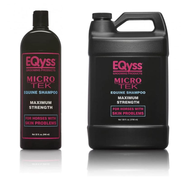 Eqyss MICRO-TEK Horse Shampoo Fast Acting Effective Decontaminates for Healing