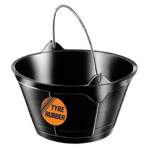 Faulks and Cox Red Gorilla Tubtrug 10Ltr Feed Bucket Tough Tyre Rubber + Handle B4