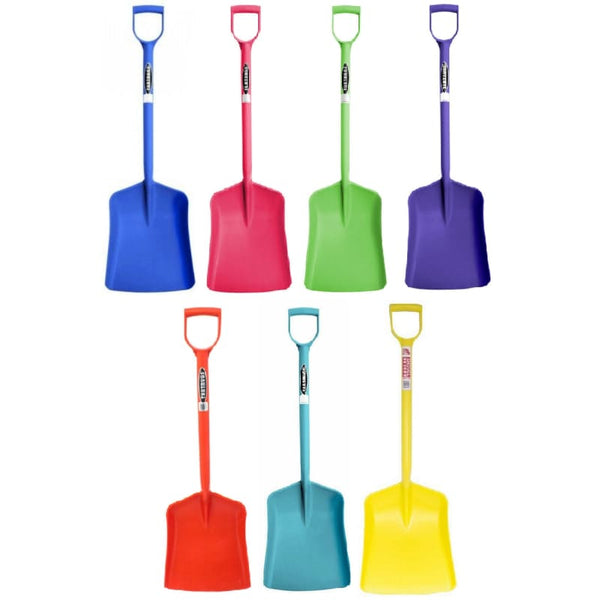 Faulks and Cox Red Gorilla Tubtrug Shovel Lightweight and Strong H 101cm Blade W31cm