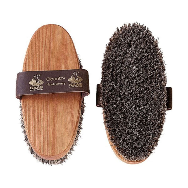 HAAS Country Environmentally Friendly Natural Bristle Grooming Brush 200x85mm