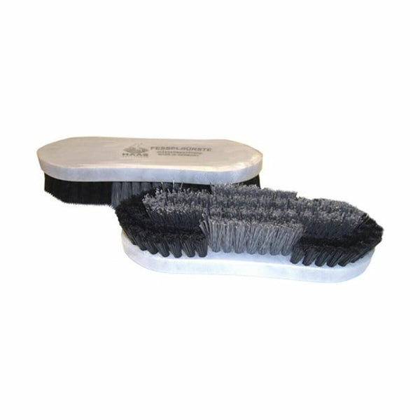 HAAS Fetlock Brush With Long Centre Bristles Synthetic Horse Grooming Brush