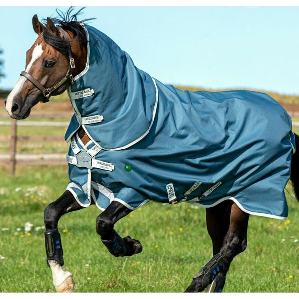 Horseware Amigo AmEco Eco Bravo 1200d Turnout Rug Plus Hood Lite 100g 5'6'-7'3'