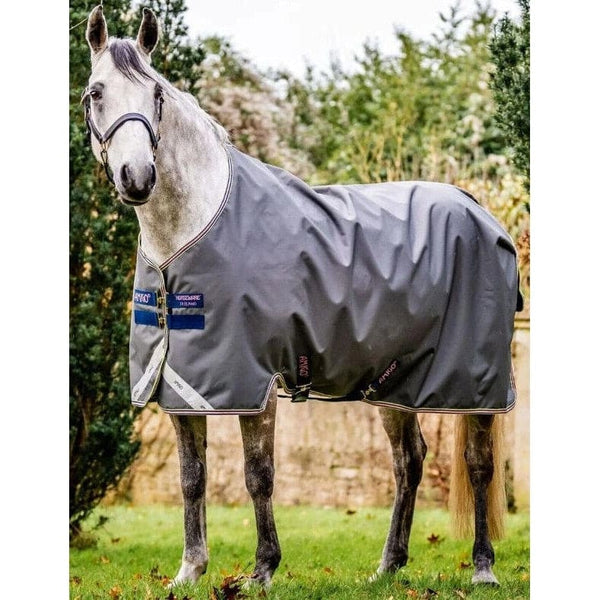 Horseware Amigo Bravo 1200d Turnout Rug Lightweight Lite 0g Navy/Grey 5'6'-7'3'