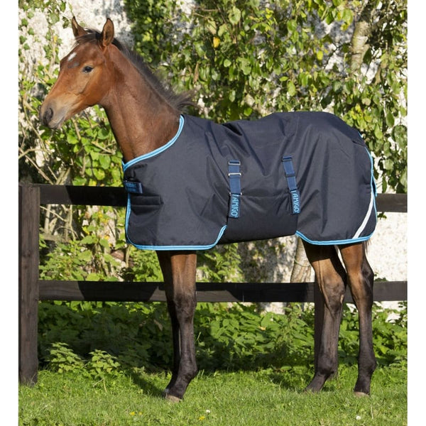 Horseware Amigo Expandable Foal Ripstop Turnout Rug Lite/Med 50g Navy 2'6'-5'0'