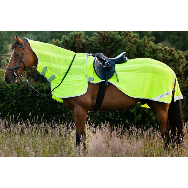 Horseware Amigo Flyrider Riding Rug Fly Rider Bug/Insect/Midge Protection Yellow