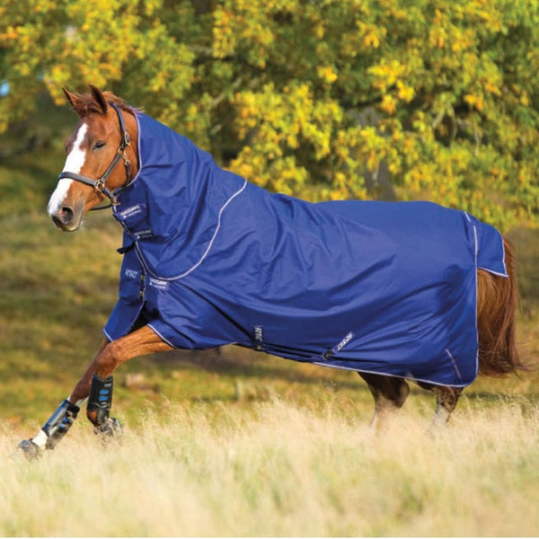 Horseware Amigo Hero 900D Plus Turnout Rug Mediumweight 200g Fill Blue 5'6'-7'0'