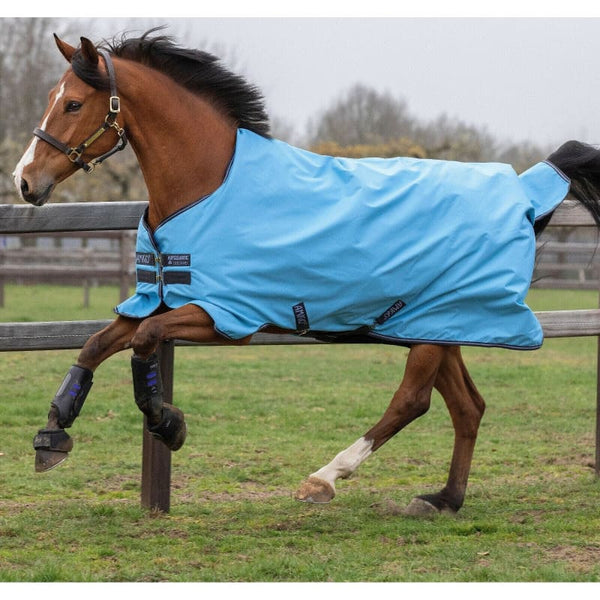 Horseware Amigo Hero 900d Turnout Rug Lined Lightweight Lite 0g Blue 5'6'-7'0'