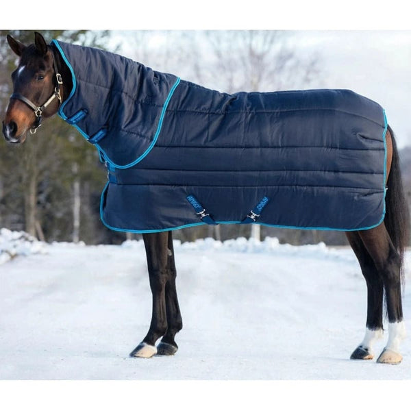 Horseware Amigo Insulator Stable Rug Plus Combo + Hood Heavy 550g Navy 5'6'-7'0'