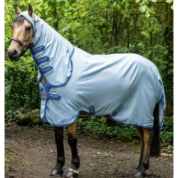 Horseware Amigo Pony Ripstop Hoody Disc SweetItch UV Protection Fly Rug 4'3-5'3