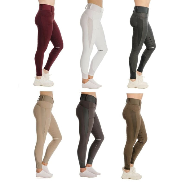 Horseware Ladies Hybrid Meryl Pull Up On Breeches Riding Tights All Colours/Size