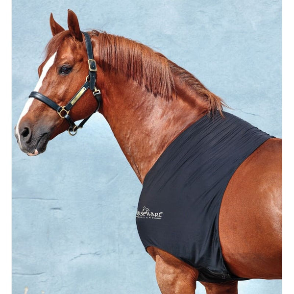 Horseware Rambo Slinky Shoulder AntiRub Lycra Bib Chest/Wither Guard Black XS-XL