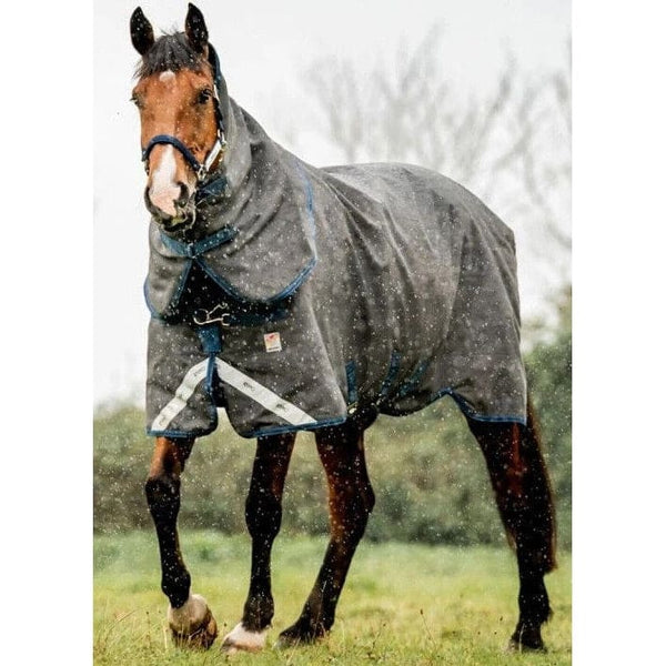 Horseware Rhino Plus Hexstop Turnout Rug and Hood Lightweight Lite 0g 5'6'-7'3'