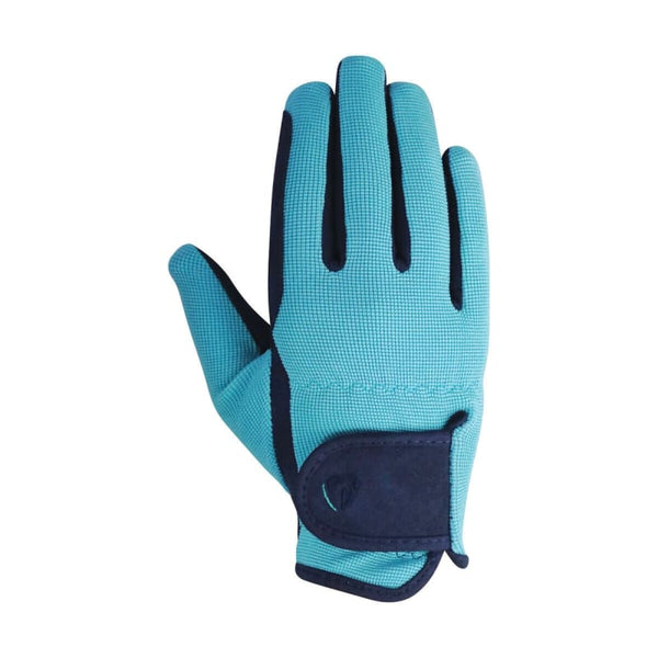 Hy Equestrian Belton Children’s Riding Gloves Kids Navy/Teal Navy/Pink S/M/L/XL