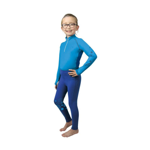 Hy Equestrian DynaMizs Ecliptic Baselayer Kids Childrens Riding Top 9-16 Years