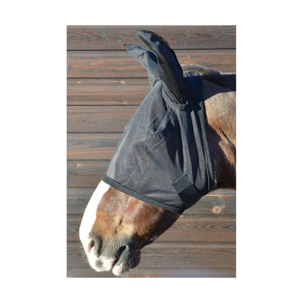 Hy Equestrian Fly Mask with Ears Made From Anti-UV Material Fly and Sun Protection