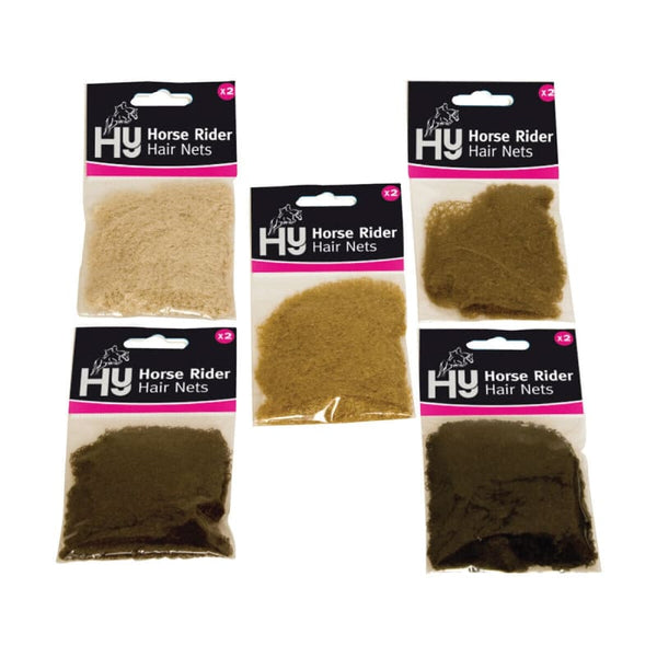 Hy Equestrian Hair Net Heavyweight or Standardweight Single/Assorted All Colours