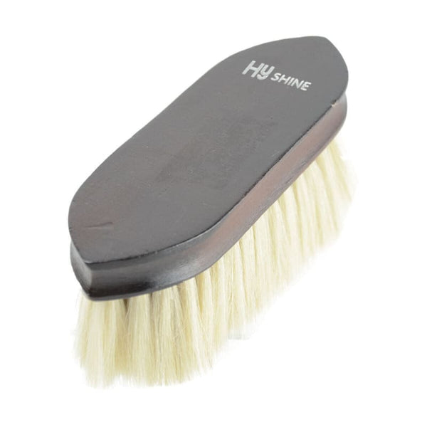 Hy Equestrian HyShine Deluxe Goat Hair Wooden Super Soft Dandy Brush One Size