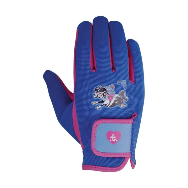 Hy Thelwell Collection Race Gloves Cute Childrens Horse Riding Gloves XS-XL