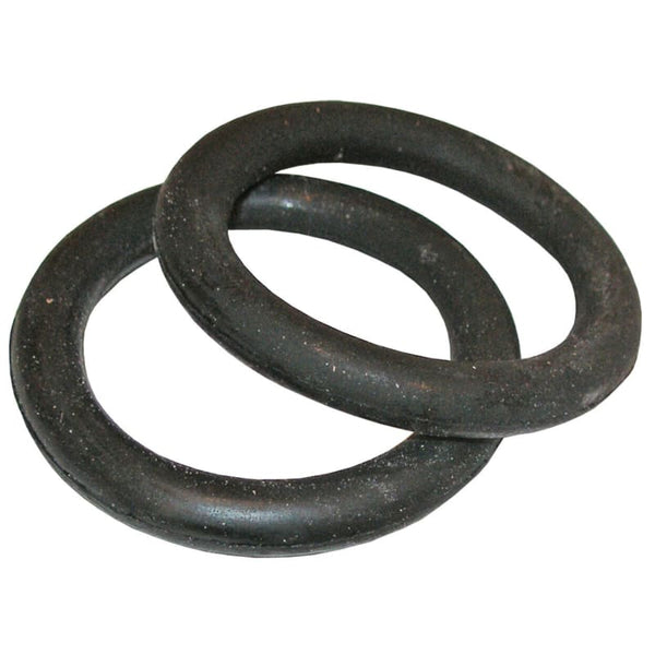 JHL Spare Rubber Peacock Rings For Peacock Safety Stirrup Irons Single Black