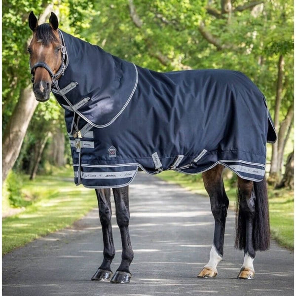 LeMieux Arika Storm-Tek Lightweight Light 100g Turnout Rug with Hood 5'3'-7'0'