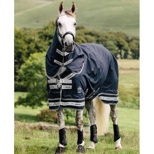 LeMieux Arika Storm-Tek Lightweight Light 50g Turnout Rug with Hood 5'3'-7'0'