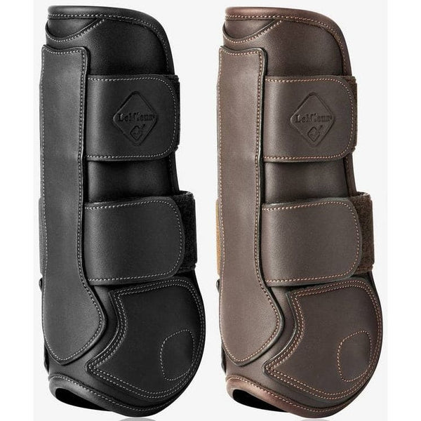 LeMieux Capella Leather EVA Ergonomic Tendon SJ ShowJumping Boots Black/Brown